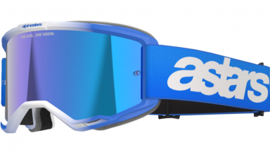 Main image of item: Alpinestars Vision 5 Goggle Blaze w/Blue Lens